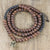 Mala Beads Bodhi and Lava Rock Impermanence Mala ML556