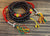Mala Beads Default Amber and Coral Redwood Mala ml065