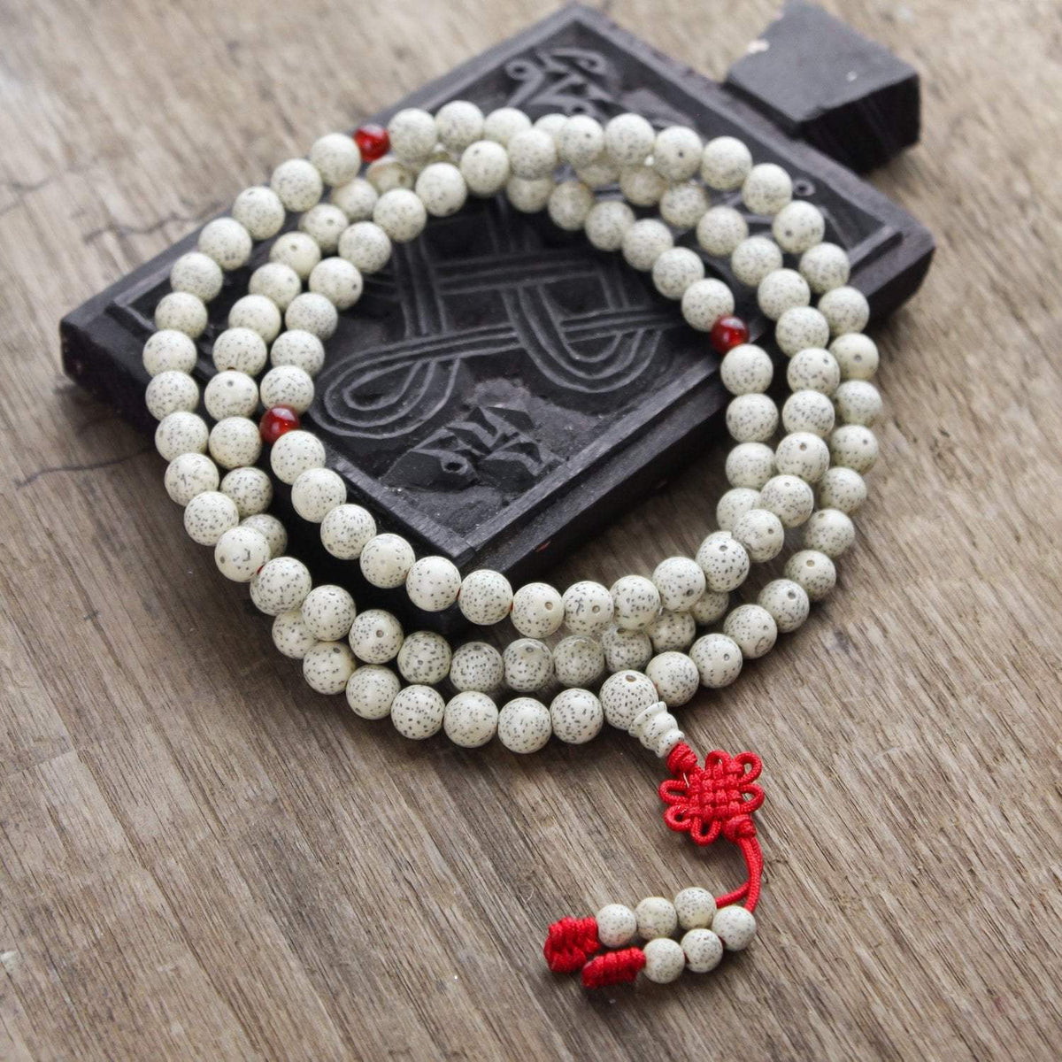 Spiritual Lotus Seed Mala - DharmaShop