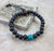 Mala Beads,Jewelry,Under 35 Dollars,Turquoise Default Rosewood and Turquoise Wrist Mala wm055