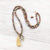 Matte Riverstone Meditation Mala