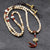 Mala Beads Naga Shell Mala with Tibetan Counters ML632