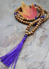 Mala Beads,New Items,Gifts Default Sandalwood and Amethyst Mala ml209