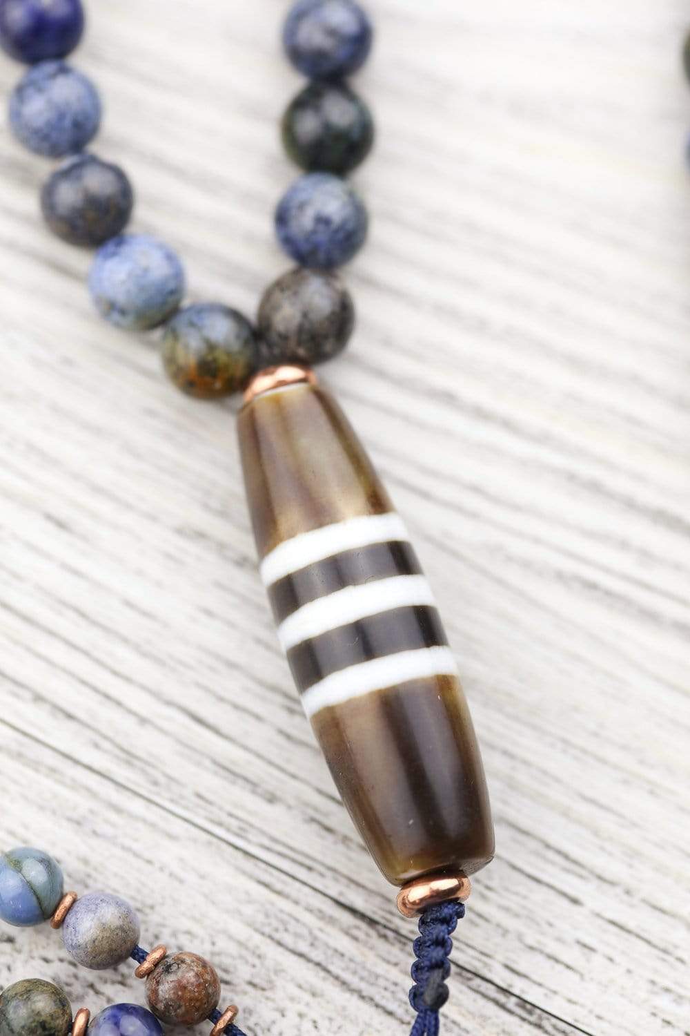 Mala Beads Nirvana Dzi Mala ML845