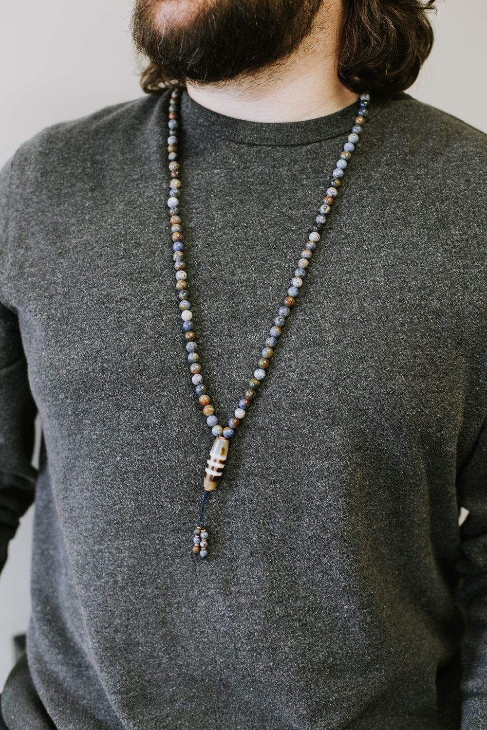 Mala Beads Nirvana Dzi Mala ML845