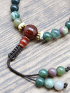 Mala Beads Powerful Moss Agate Mala ML616