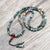 Mala Beads Powerful Moss Agate Mala ML616