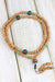 Mala Beads Rudraksha and Bodhi Seed Clarity and Concentration Mala ML526