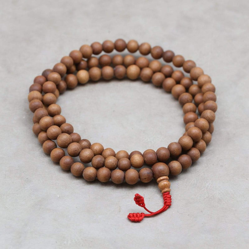 Sandalwood Chakra Mala - DharmaShop