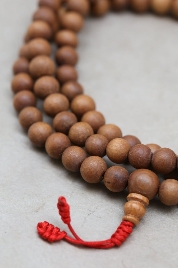 Sandalwood Mala & Bracelet Set