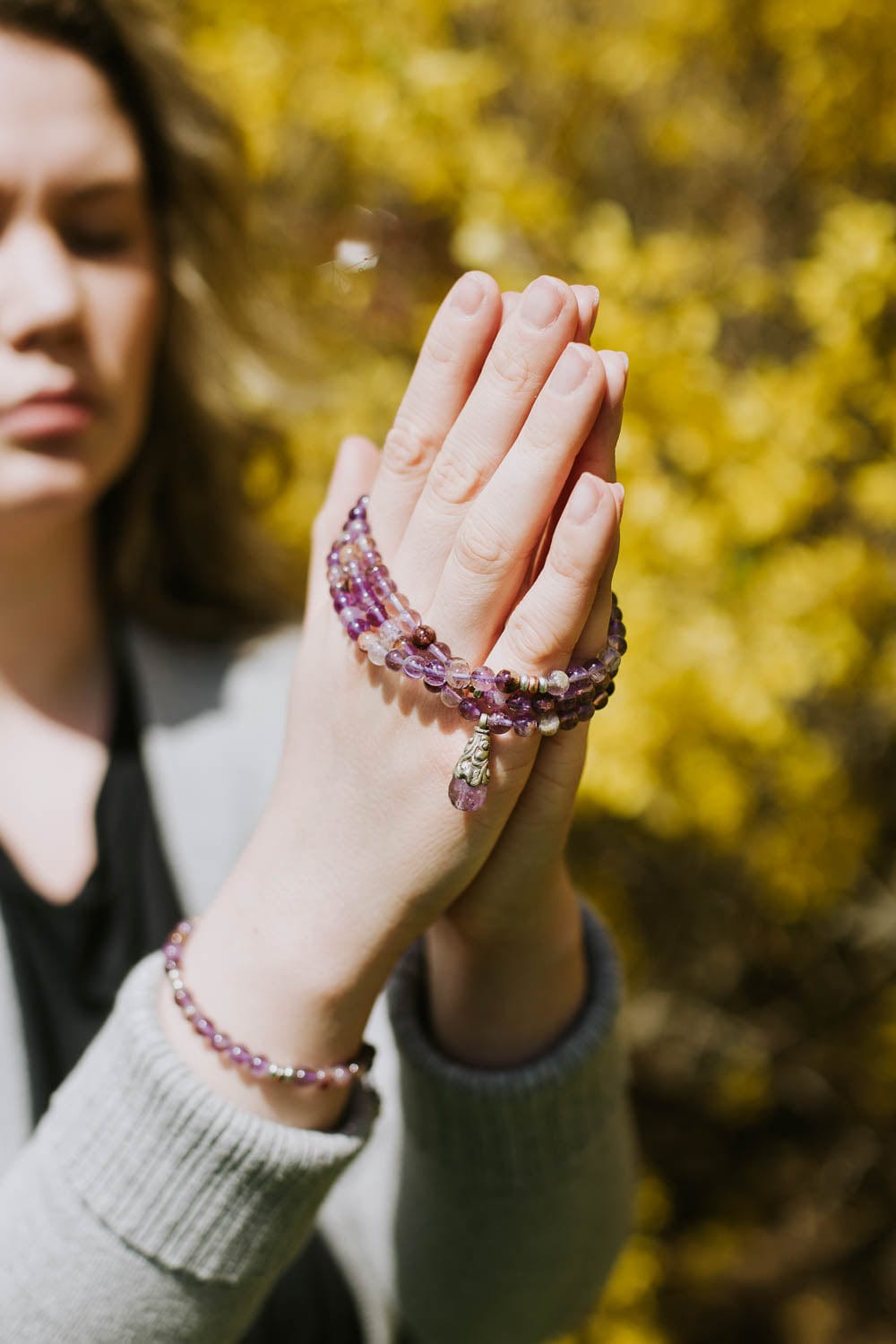 Healing Bracelet - Mountain Mala – All The Good Things From BC
