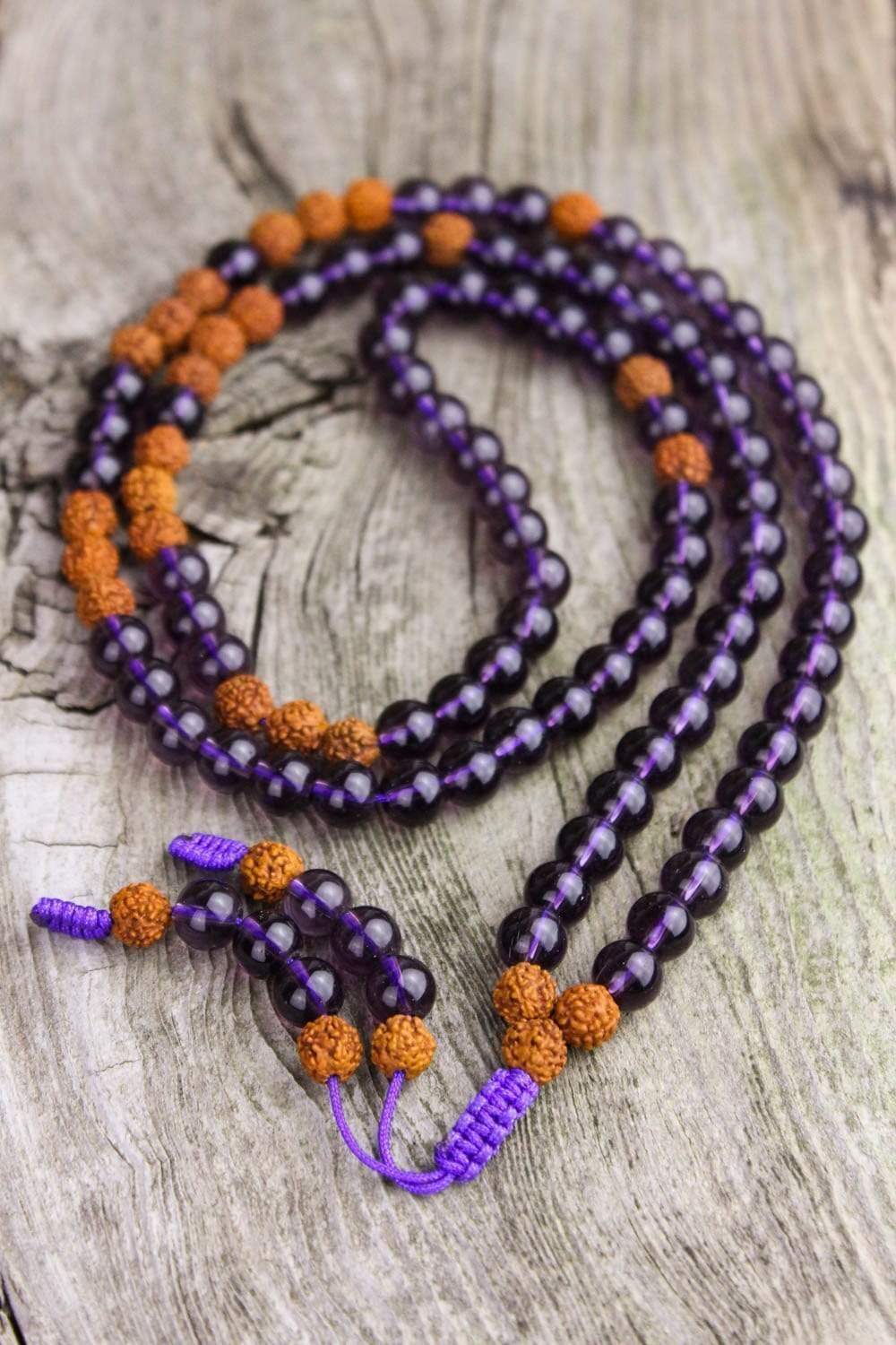 Amethyst mala clearance