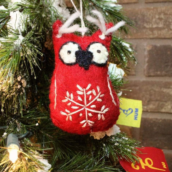 Felt Yeti Ornament - DharmaShop