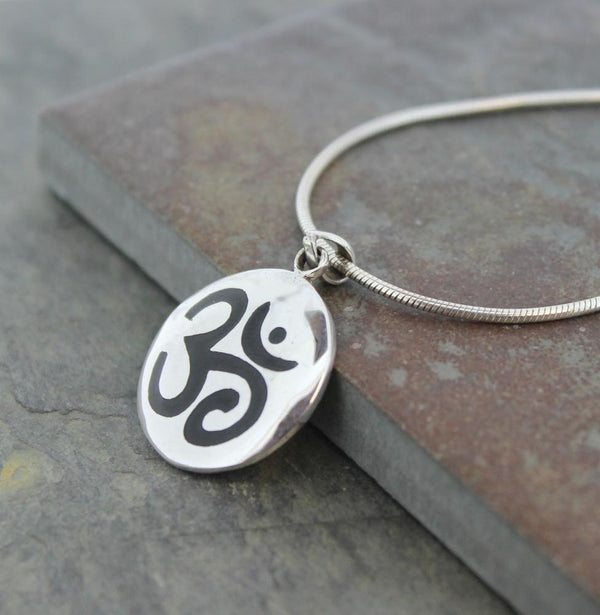 Enamel OM Pendant - DharmaShop