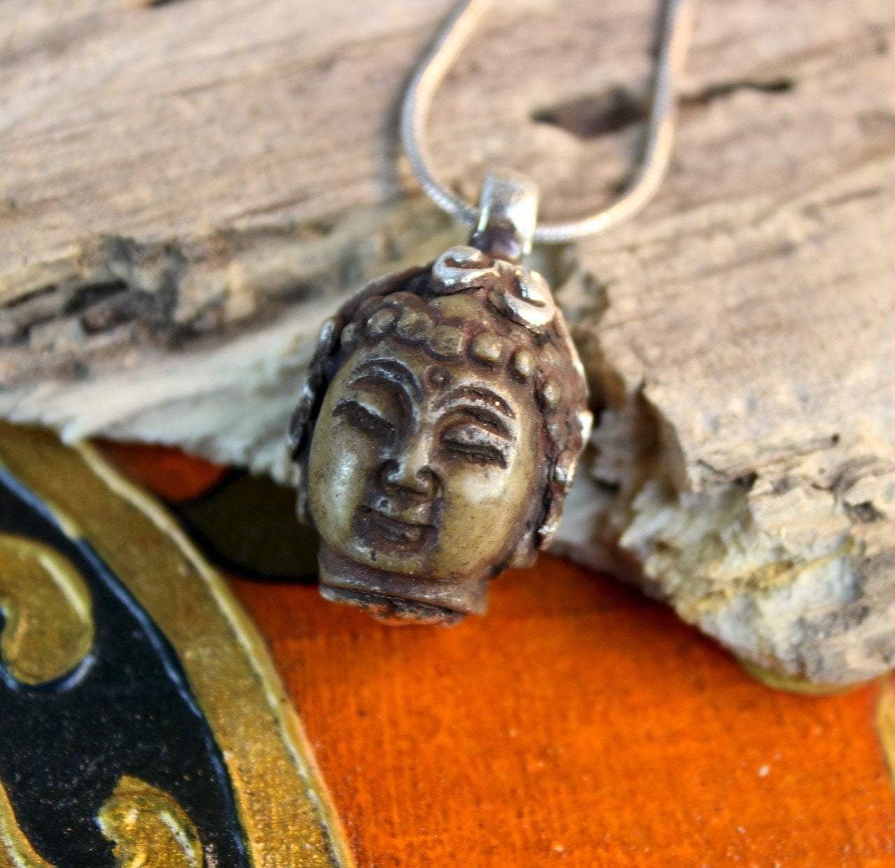 Pure Jade Buddha Pendant - DharmaShop