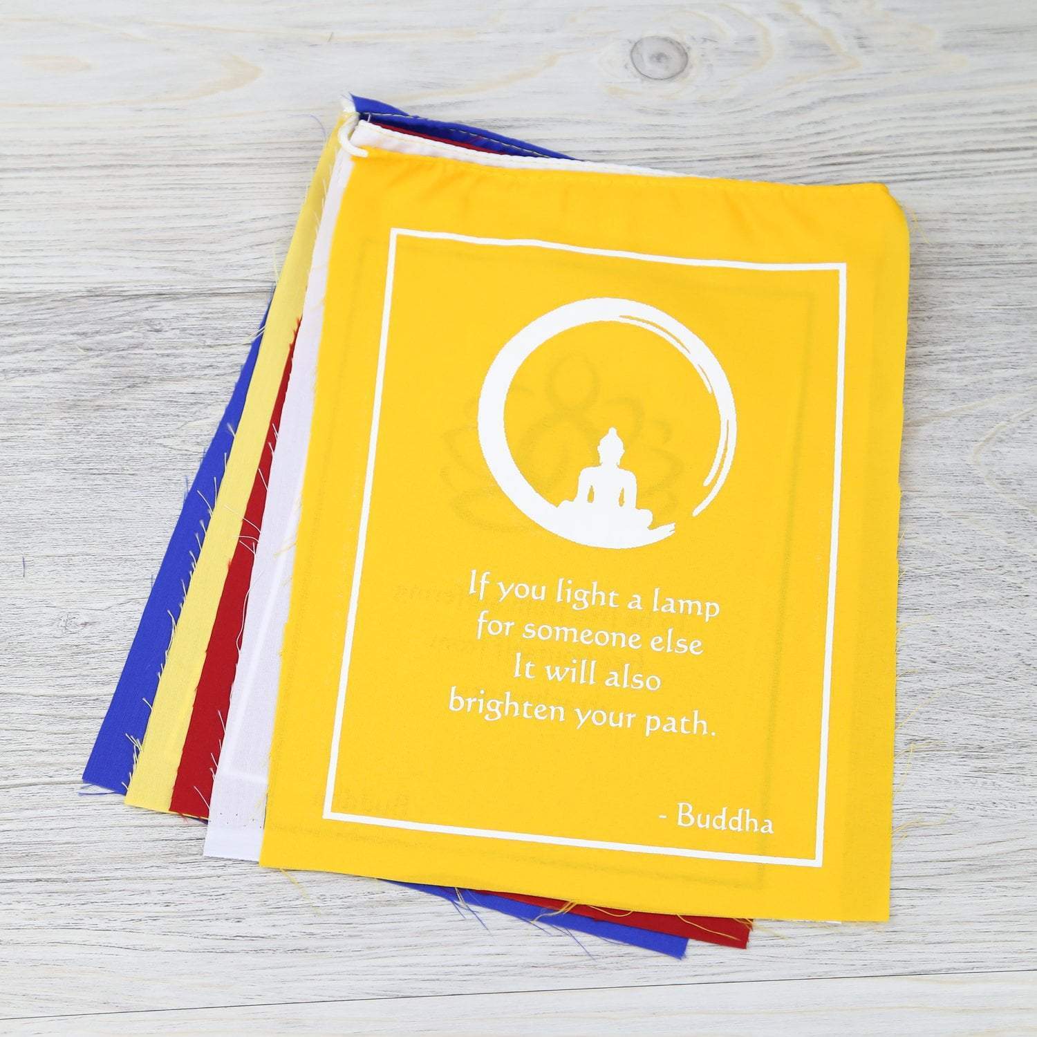If You Light A Lamp For Someone Else It Will Also Brighten Your Path. -  Buddha Quotes - Sticker