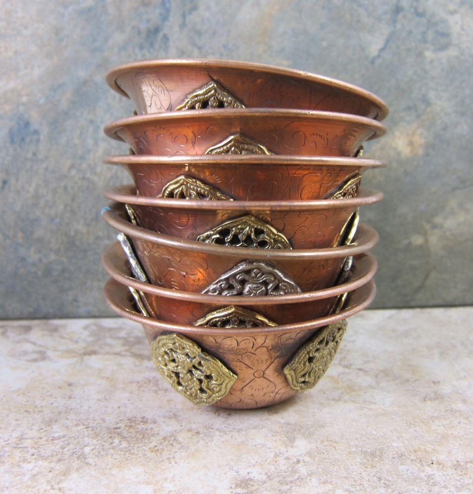 Pure Copper Ayurvedic Tumbler Set of Two - DharmaShop