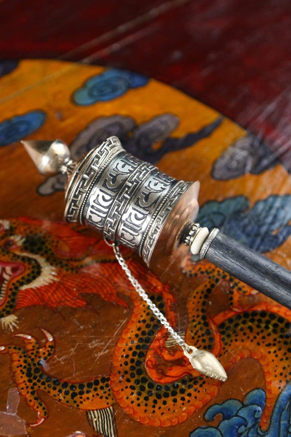 Ritual Items Om Mani Mantra Prayer Wheel rp008