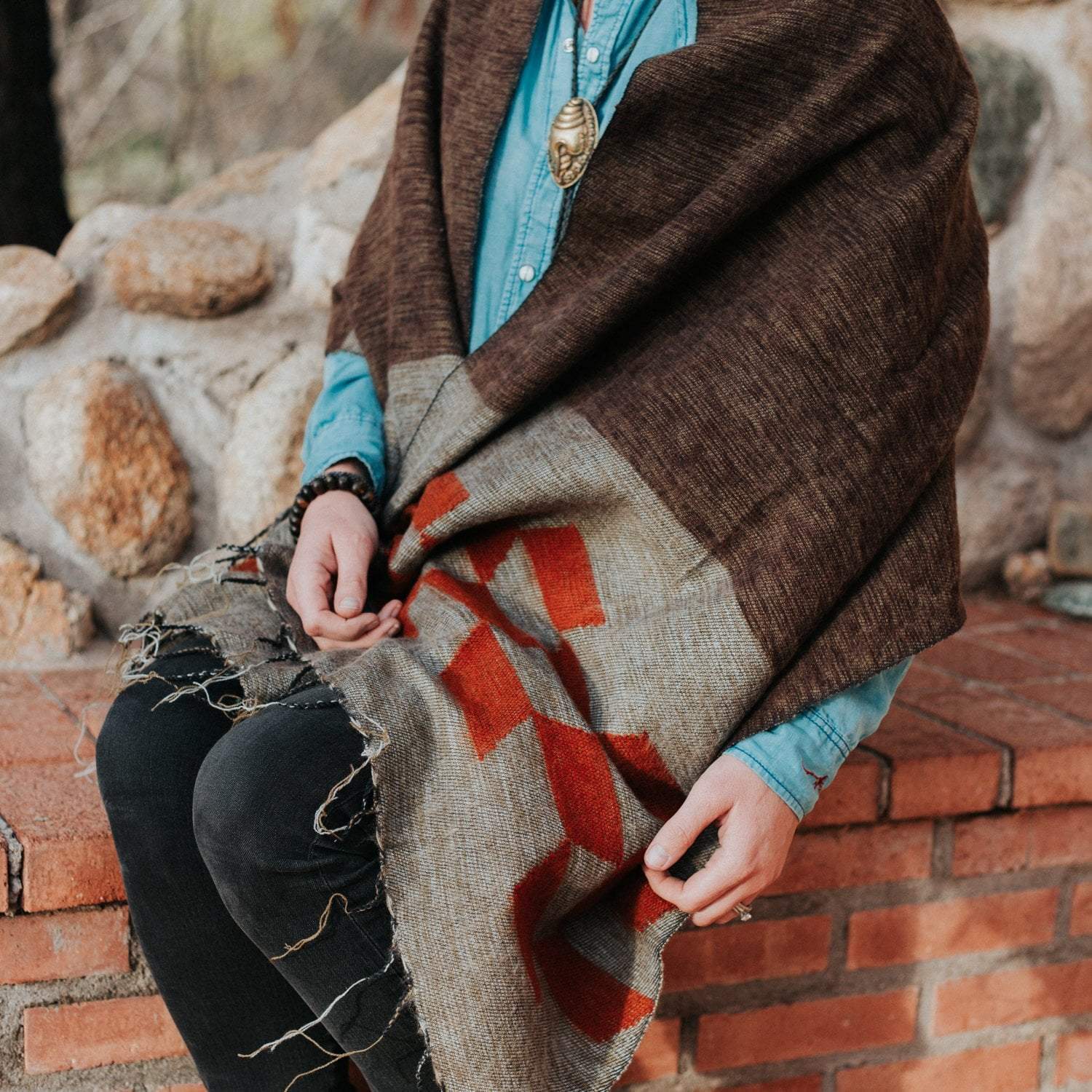 Scarves Mountain Spirit Himalayan Scarf FB538