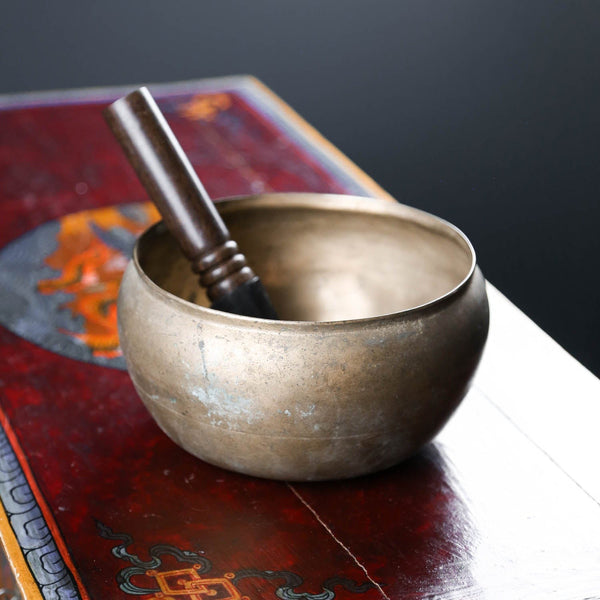 Antique Tibetan Buddha Bowl - DharmaShop