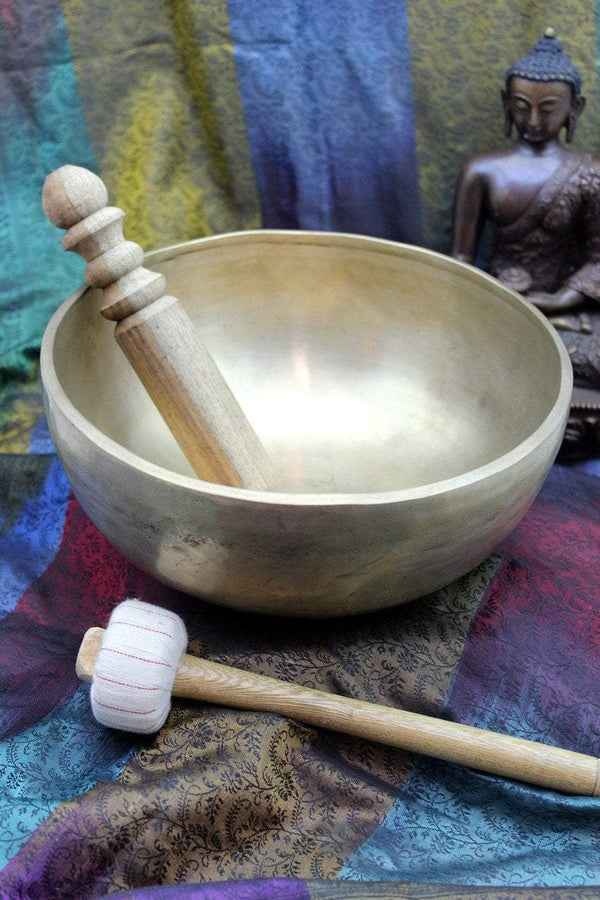 Solar Plexus Chakra E 165hz Singing Bowl - DharmaShop