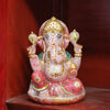 Statues Amazing Rose Quartz Ganesh Statue ST192