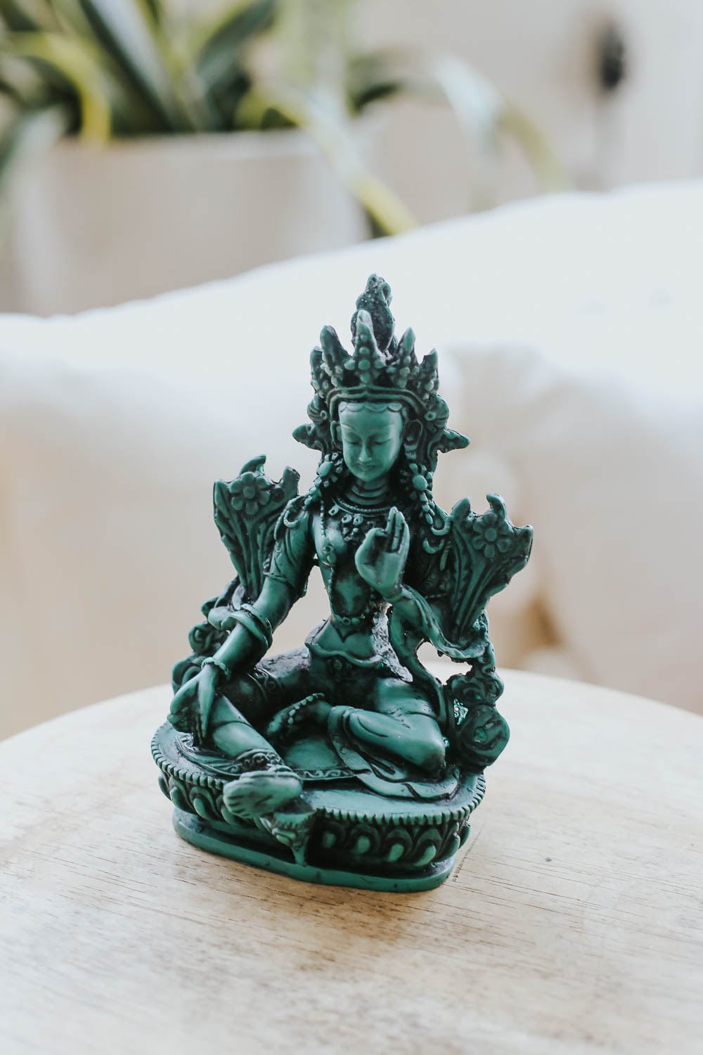 Statues Green Tara Resin Statue st046