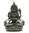 Statues,One of a Kind,New Items,Buddha,Tibetan Style,Deities Default 5 inch Chenrezig Bronze Statue st115