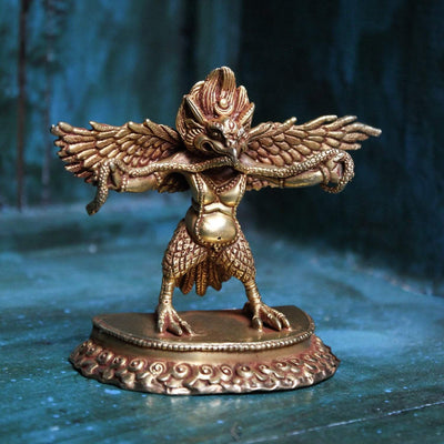 Statues Small Golden Garuda Statue ST202