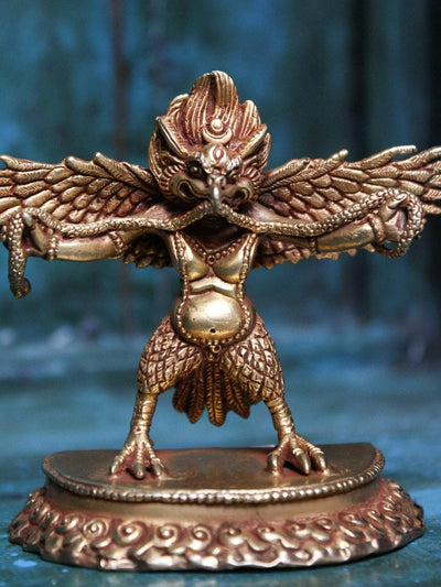 Statues Small Golden Garuda Statue ST202