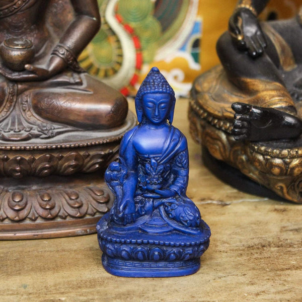 Small Healing Medicine Buddha Statue - DharmaShop