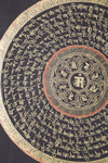 Thangkas Om in Lotus Mantra Mandala Thangka TH144