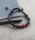 Wrist Malas Default Dzi and Mountain Jade Wrist Mala wm0131