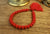 Wrist Malas Default Red Wool Wrist Mala WM379